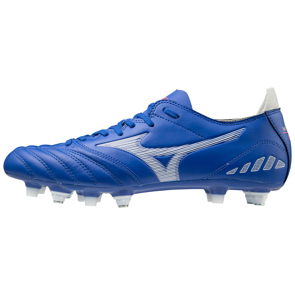 Mizuno Morelia Neo 3 Pro Mix Férfi Focicipő Kék/Fehér BND361280